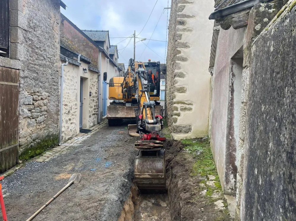 travaux de voiries près de Herbignac